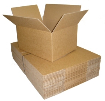100 x Single Wall Cardboard Postal Boxes 12"x9"x6"